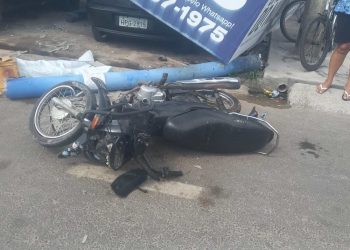 Veja o Vidio: Motociclista morre em trágico acidente na Cidade Olímpica, em São Luís