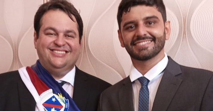 Jucelino Marreca e Iago Dutra tomam posse na Câmara Municipal de Santa Luzia-MA