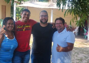 Dr. Filipe Gonçalo prestigia confraternização do Reforço Escolar Tia Lidi em Paço do Lumiar