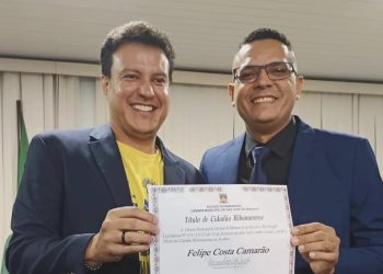 Vice-governador do Maranhão destaca desempenho e potencial do vereador Fik Fik durante solenidade na câmara