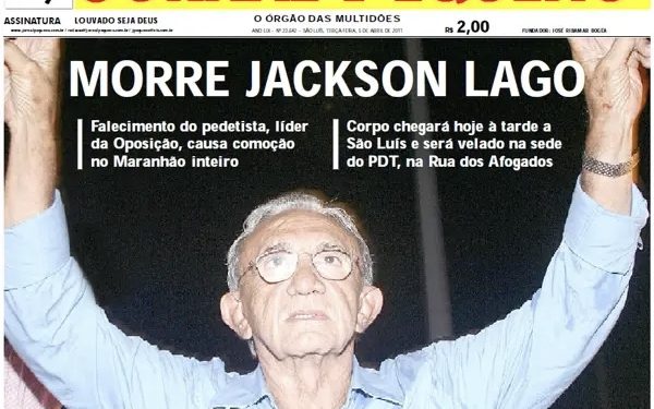 Há 14 anos morria Jackson Lago, o seu legado de luta pelo Maranhão vai ecoar na eternidade