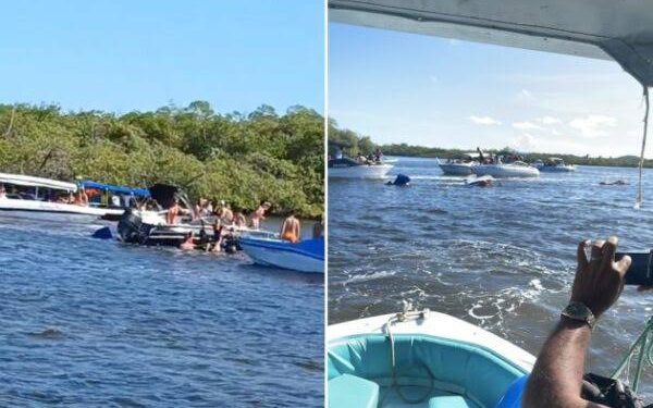 Jovem morre ao pular de embarcação e ser atingido por hélice na região da Ilha do Curupu