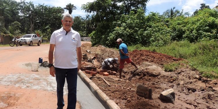 Após período intenso de chuvas, Prefeito Walace começa a tocar obras a todo vapor em Icatu