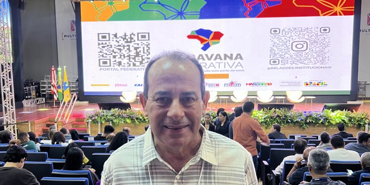 Prefeito Eustáquio Sampaio participa da Caravana Federativa e fortalece parceria entre a cidade de Cidelândia e o Governo Federal