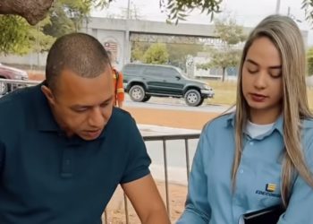 Vereador Mário Santos participa da assinatura da ordem de serviço da 3ª fase da Avenida Metropolitana