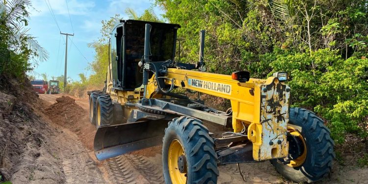 Prefeito Walace dá início a nova obra viária que beneficiará o Povoado Prainha e diversas comunidades em Icatu