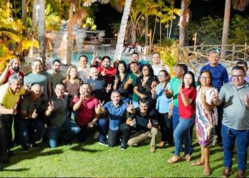 Ao lado de Iracema Vale, Dudu Diniz reúne lideranças e consolida força do grupo político em São José de Ribamar