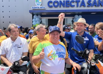 Deputado Ariston Gonçalo participa das festividades dos 64 anos de Santa Rita e reafirma compromisso com o município