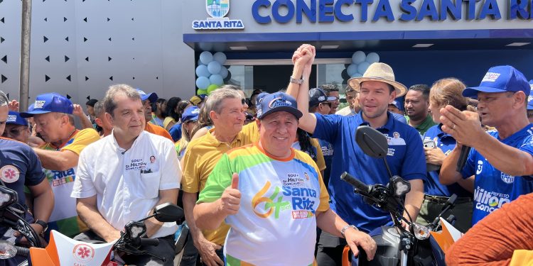 Deputado Ariston Gonçalo participa das festividades dos 64 anos de Santa Rita e reafirma compromisso com o município