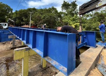 Prefeito Walace avança na reconstrução da Ponte de Itatuaba e leva obras inéditas à zona rural de Icatu