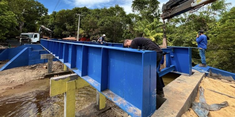 Prefeito Walace avança na reconstrução da Ponte de Itatuaba e leva obras inéditas à zona rural de Icatu