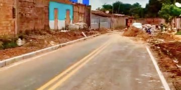 Dudu Diniz agradece Brandão e Orleans por obras de pavimentação asfáltica na Estrada de Santana em Ribamar