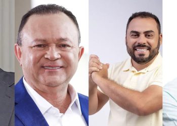 Governador Carlos Brandão reúne Dudu Diniz, Luís Fernando e Dr. Julinho no mesmo palanque em São José de Ribamar