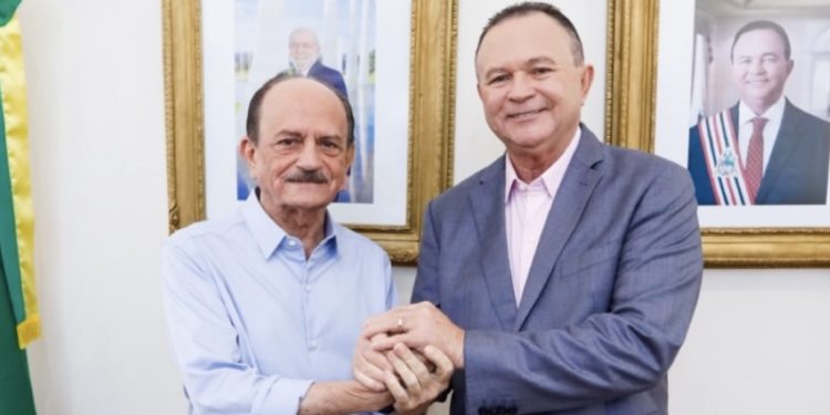 Governador Carlos Brandão recebe prefeito de São José de Ribamar e anuncia 40 km de asfalto para o município