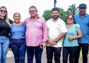 Larissa Guida marca presença em entrega de Obras em Matões do Norte, ao lado do Prefeito Solimar, Deputado Federal Juscelino Filho e Vereadores