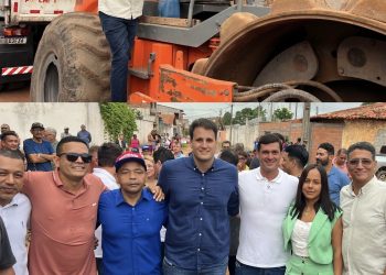 Vereador Mário Santos participa do lançamento do Programa de Pavimentação em São José de Ribamar