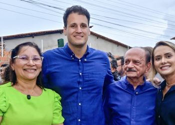 Junto a Dr. Julinho e Orleans Brandão, Laís Alencar reforça compromisso com São José de Ribamar e destaca parceria entre Município e Estado na melhoria da infraestrutura