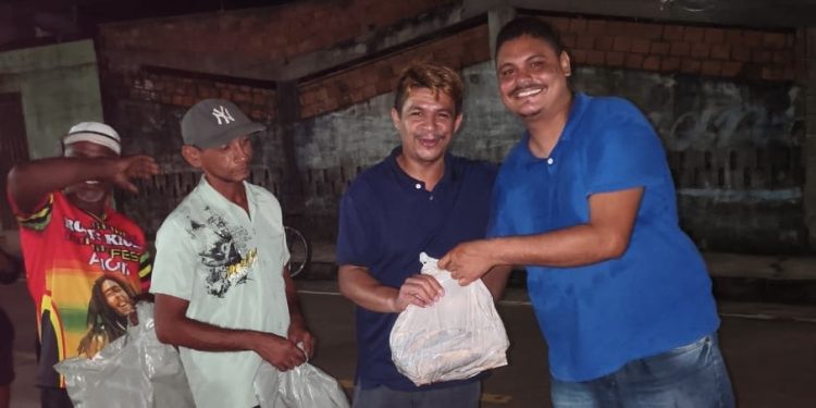 Victor do Sítio mantém tradição e realiza entrega de peixes na Semana Santa em São José de Ribamar