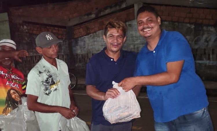 Victor do Sítio mantém tradição e realiza entrega de peixes na Semana Santa em São José de Ribamar