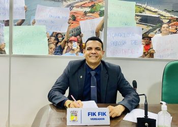 Vereador Fik Fik cobra ações da Prefeitura de Ribamar e solicita pavimentação nas ruas São Luís, Dom Pedro I e Tiradentes no Pindaí