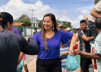 Com forte atuação popular, Luciana Lauande coordena entrega de mais de 5 toneladas de peixe na Grande Ilha