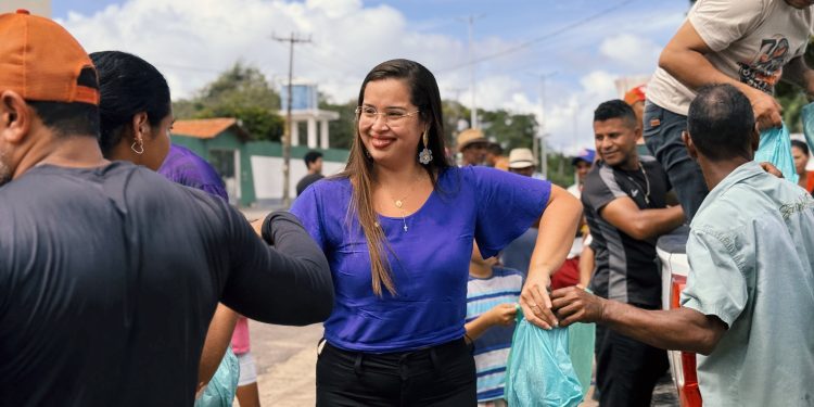 Com forte atuação popular, Luciana Lauande coordena entrega de mais de 5 toneladas de peixe na Grande Ilha