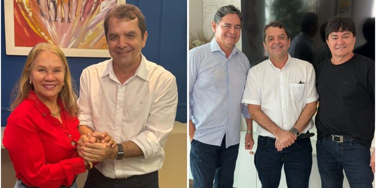Dr. Hilton Gonçalo recebe apoio de Ribinha Cunha, do prefeito de Estreito Léo Cunha e da ex-prefeita de Axixá Sônia Campos