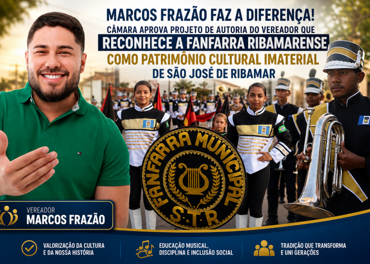 Vereador Marcos Frazão fortalece a cultura ribamarense com aprovação de projeto que reconhece a Fanfarra como Patrimônio Imaterial Municipal