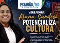 Vereadora Alana Cardoso fortalece cultura popular com Tributo a João Chiador em São José de Ribamar