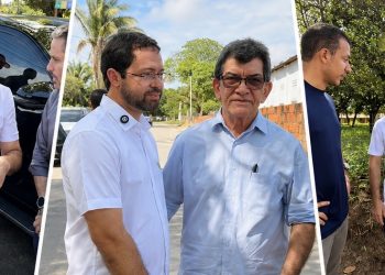 Vereador Rômulo Loirinho acompanha governador Carlos Brandão em vistoria de obras e destaca avanços em São José de Ribamar