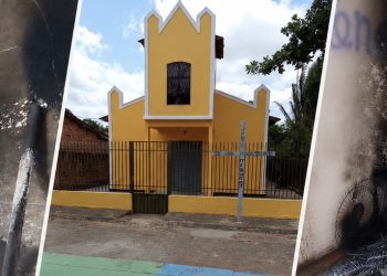 Igreja Católica é alvo de invasão e ato de profanação em Icatu