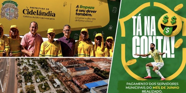 Prefeito Eustáquio antecipa novamente salários e reforça política de valorização dos servidores em Cidelândia