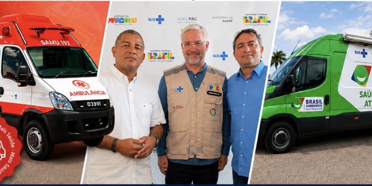 Com apoio de Júnior Lourenço, Miranda do Norte recebe ambulância do SAMU e OdontoMóvel para reforçar a saúde