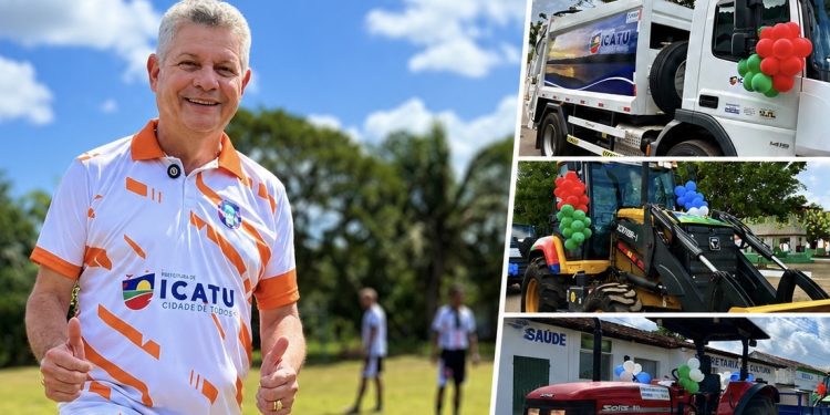 Prefeito Walace Azevedo fortalece infraestrutura de Icatu com novos equipamentos para impulsionar o desenvolvimento do município