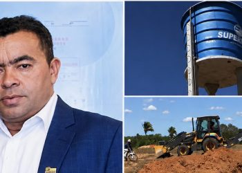 Prefeito Fernando Bermuda reforça infraestrutura e leva rede de água para novo conjunto habitacional em Campestre do Maranhão