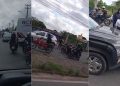 Acidentes deixam trânsito lento na Estrada de Ribamar nesta segunda-feira (13)