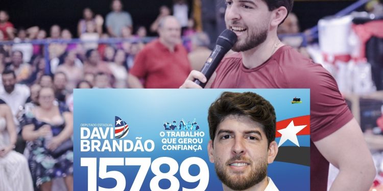 Com muito trabalho prestado e a confiança dos maranhenses, deputado Davi Brandão chega a uma nova etapa da caminhada rumo à reeleição