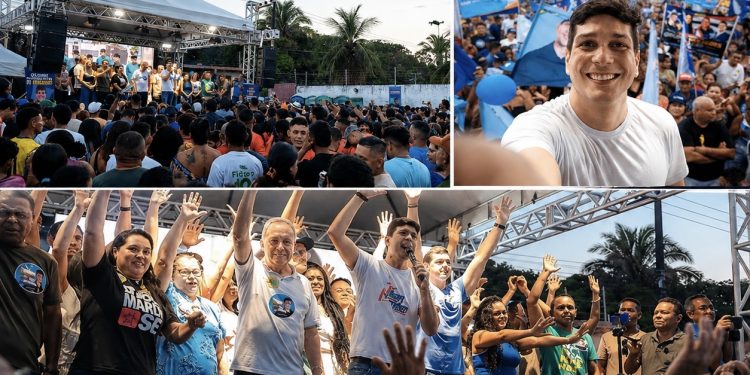 Grande mobilização popular marca o lançamento da candidatura de Tiago Fernandes a deputado estadual em São José de Ribamar