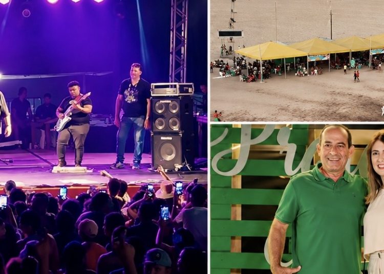 Prefeito Eustáquio Sampaio prestigia Festival de Verão e reforça convite para a Praia da Viração 2026 em Cidelândia