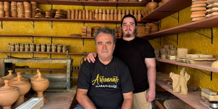 Cerâmica, parceria e legado: pai encontra no filho o sucessor do negócio construído há mais de 30 anos