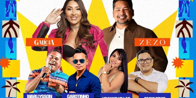 Dudu Diniz anuncia Zezo e Galicia na 2ª Edição do Festeja Ribamar, que acontece no dia 7 de agosto