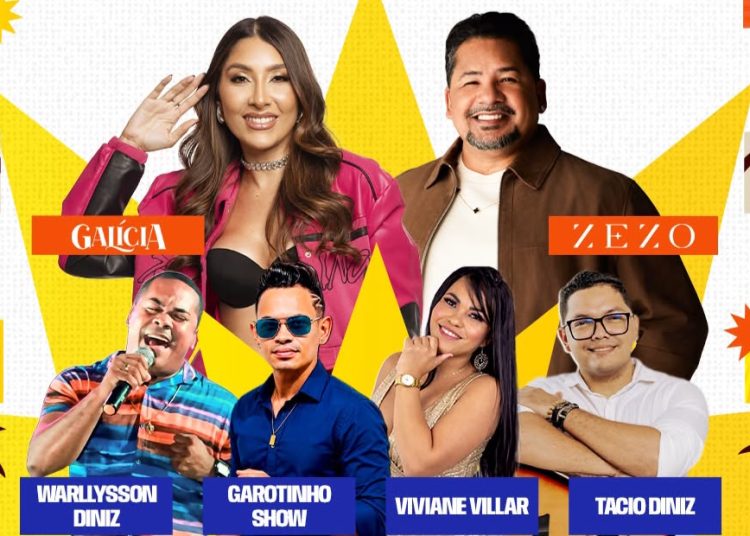 Dudu Diniz anuncia Zezo e Galicia na 2ª Edição do Festeja Ribamar, que acontece no dia 7 de agosto