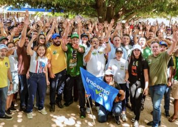 Dudu Diniz reúne grande número de lideranças em adesivaço e reforça apoio a Orleans Brandão, Jota Pinto e Iracema Vale em São José de Ribamar