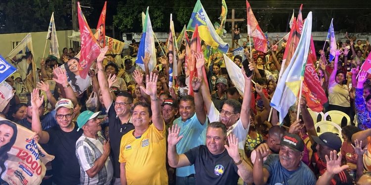 Com presença de vereadores, lideranças e as comunidades, Júnior Lourenço mostra força política em São José de Ribamar