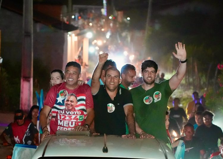 Grande Motocada do deputado Davi Brandão toma conta das ruas de Capinzal do Norte