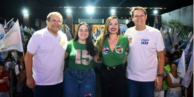 Luciana Lauande promove grande encontro e confirma apoio a Orleans, Vinicius Ferro e Jotta Pinto em São José de Ribamar